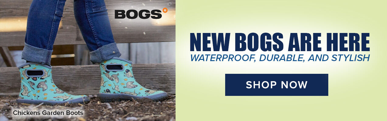 New BOGS Are Here: Waterproof, Durable, and Stylish. Shop Now.